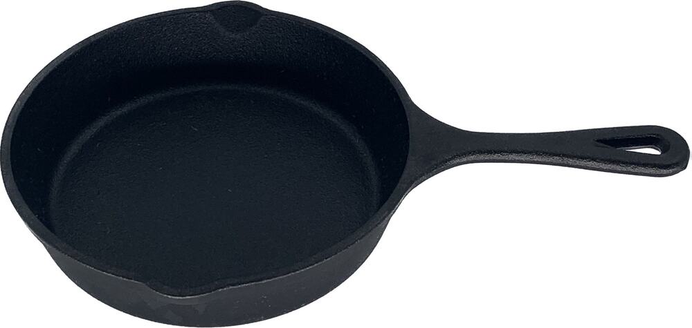 9 Inch Cast Iron Skillet Choice Black Small Seasoned Personal Frying Pan Mini